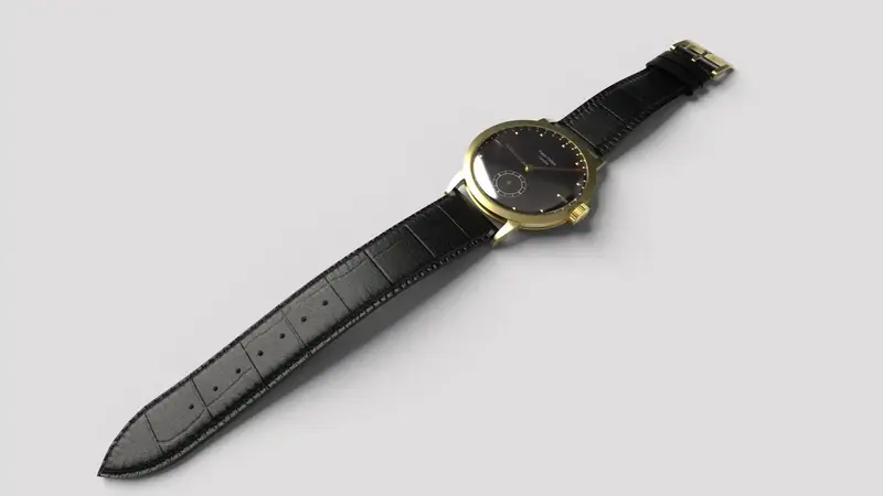 Version propre de la montre en 3D